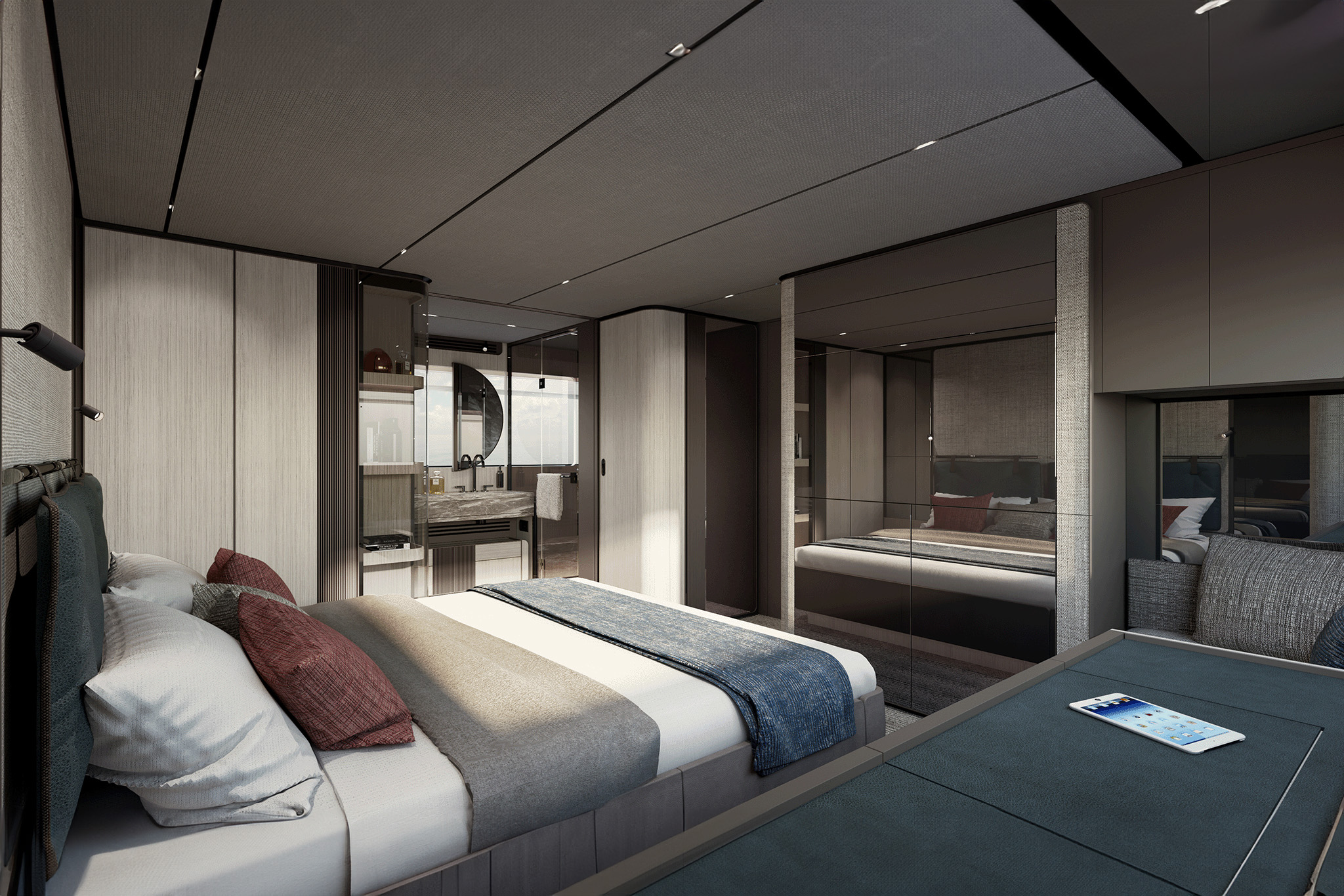 Ferretti Yachts INFYNITO 80 - Ferretti Group - Abys Yachting Interior 4