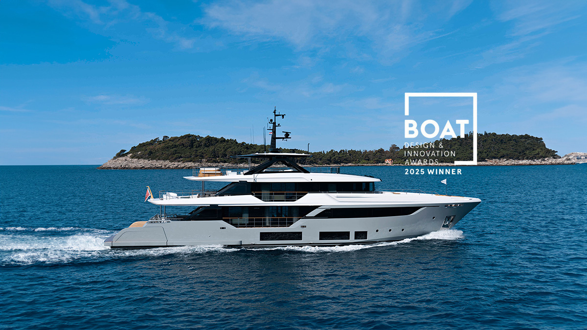 Custom Line wins BOAT International Design Awards