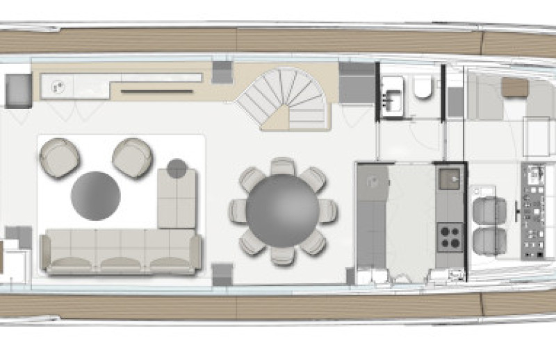 Ferretti Yachts 860