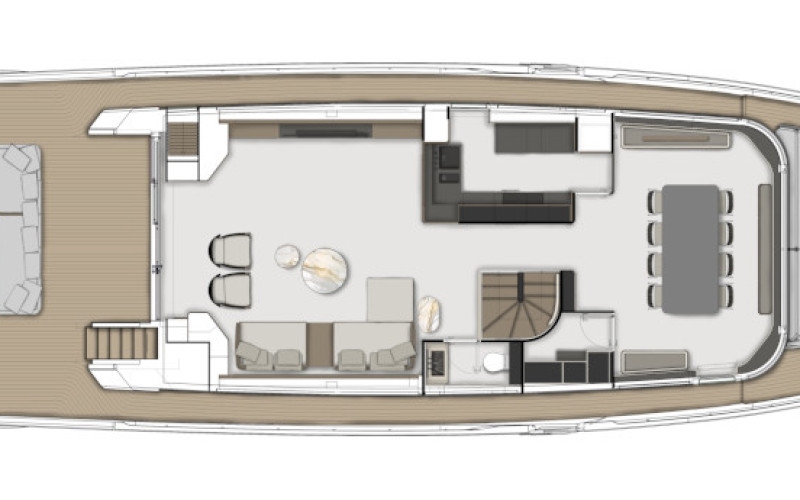 Ferretti yachts Infynito 90