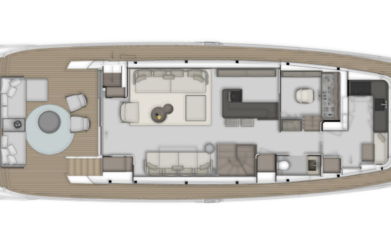 Ferretti yachts Infynito 80