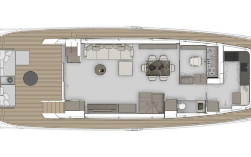 Ferretti yachts Infynito 80