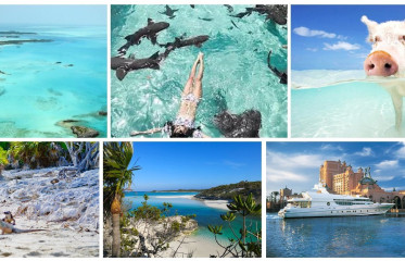 Bahamas onboard a luxury yacht