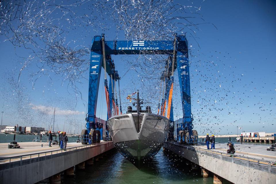 Pershing ventures in the world of the super yacht!