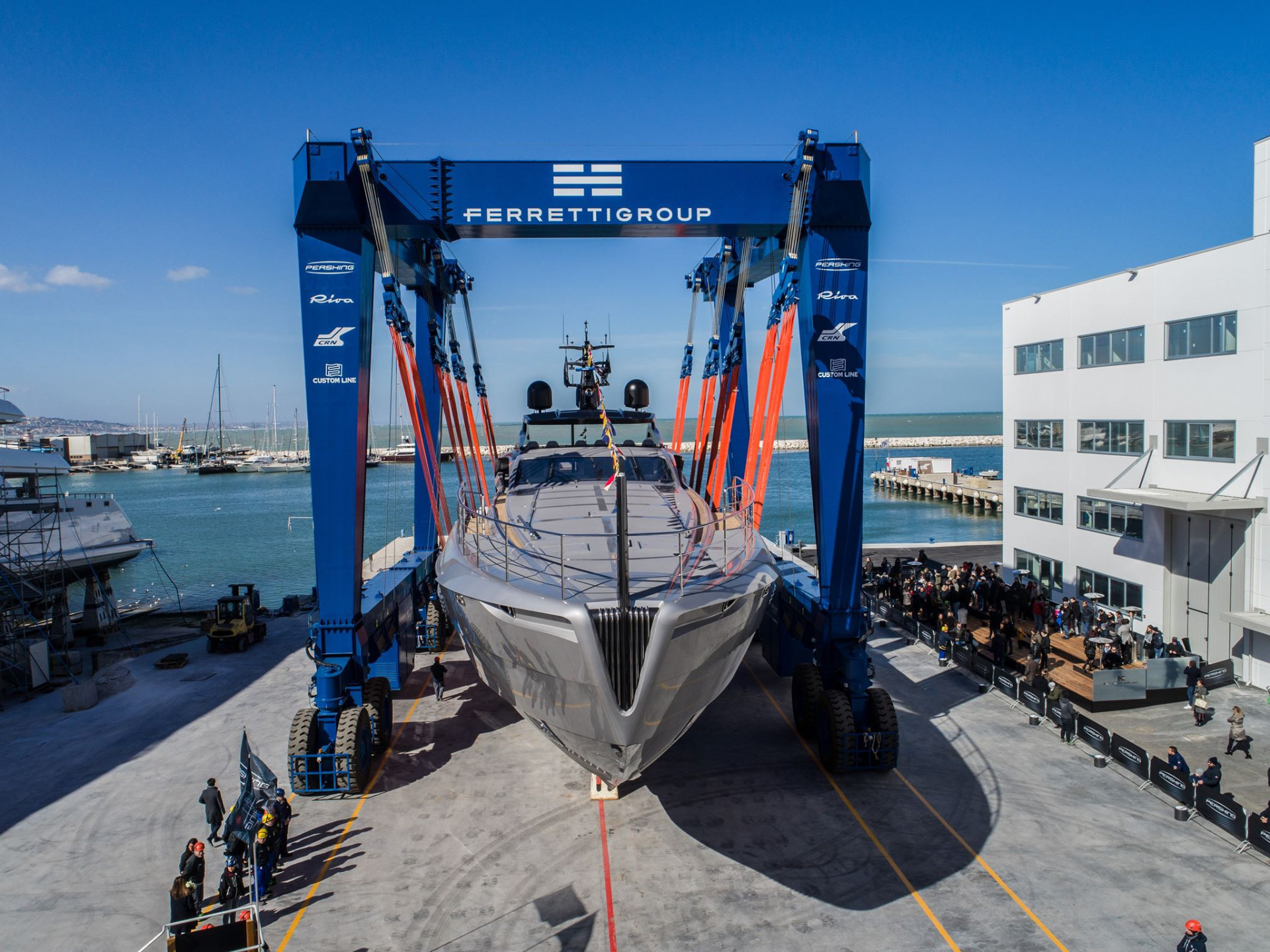 Pershing ventures in the world of the super yacht!