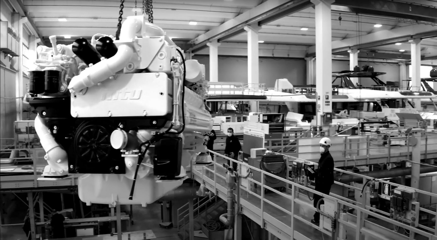 Launch of the 1st Ferretti Yachts 1000