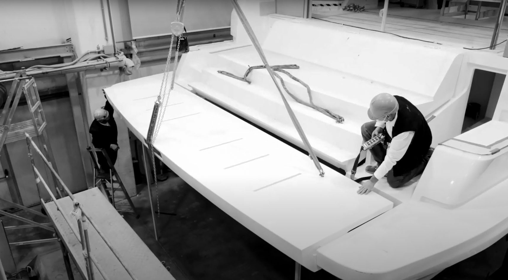 Launch of the 1st Ferretti Yachts 1000