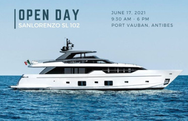 Open Day San Lorenzo 102 at Port Vauban in Antibes