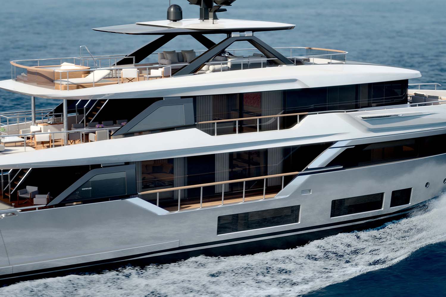 CUSTOM LINE NAVETTA 38 - FERRETTI GROUP - ABYS YACHTING - EXTERNAL 4