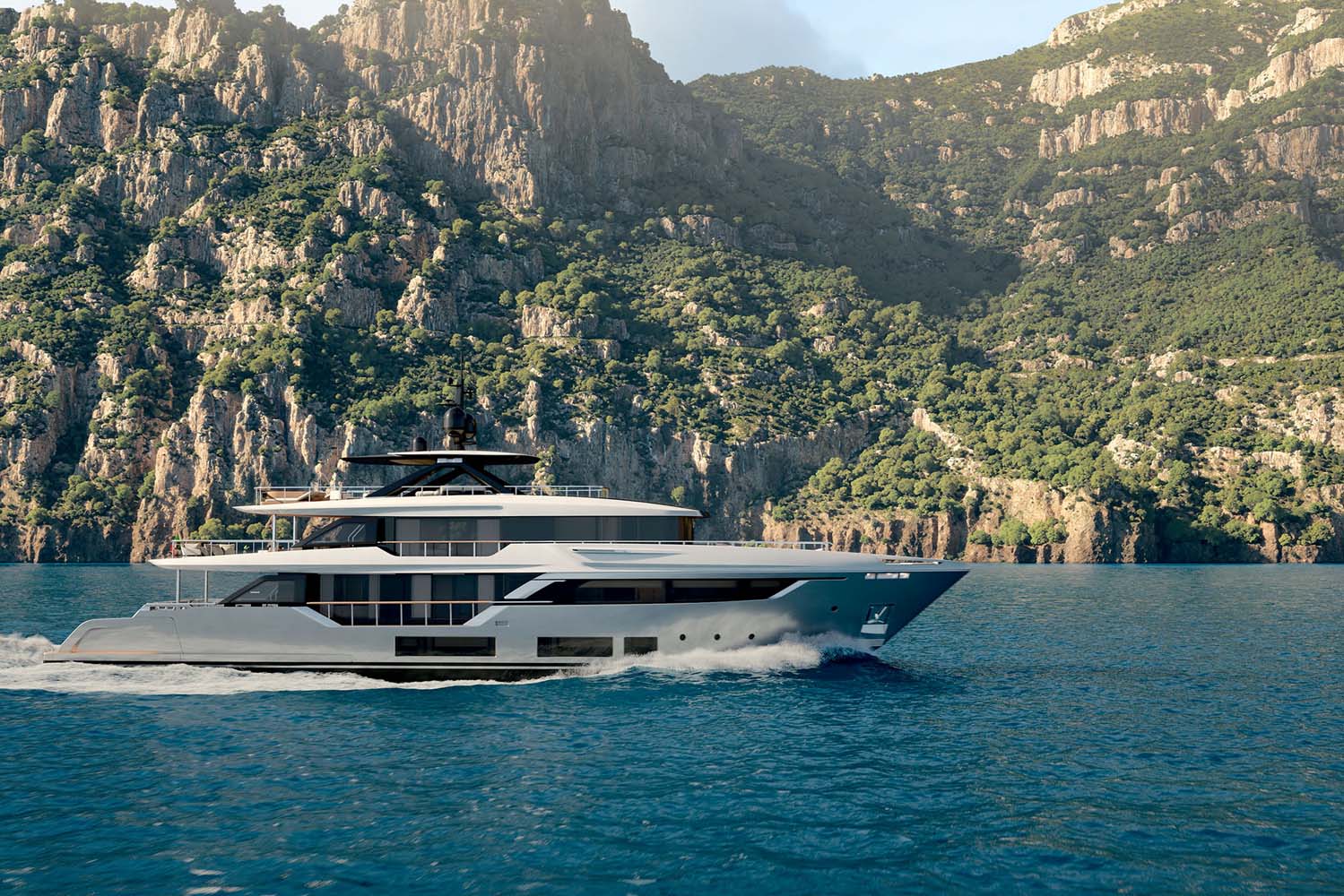 CUSTOM LINE NAVETTA 38 - FERRETTI GROUP - ABYS YACHTING - EXTERIOR 2