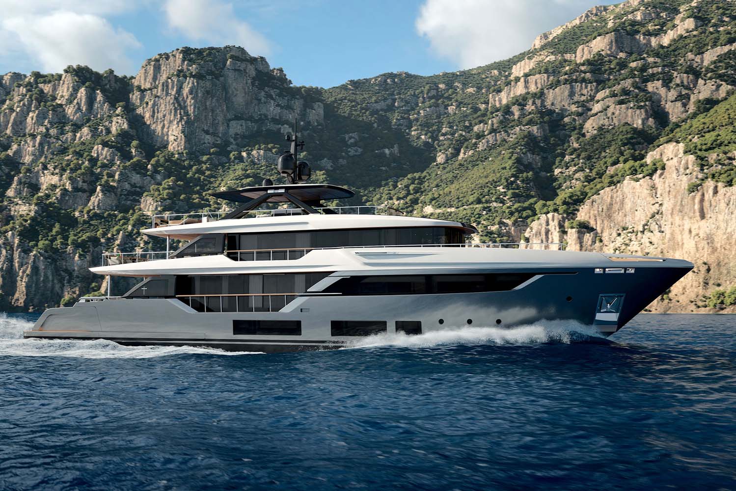 CUSTOM LINE NAVETTA 38 - FERRETTI GROUP - ABYS YACHTING - EXTERNAL 3